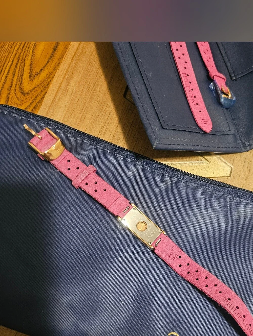 Philip Stein Slim Sleep Bracelet Kit Rose Gold Plated Case